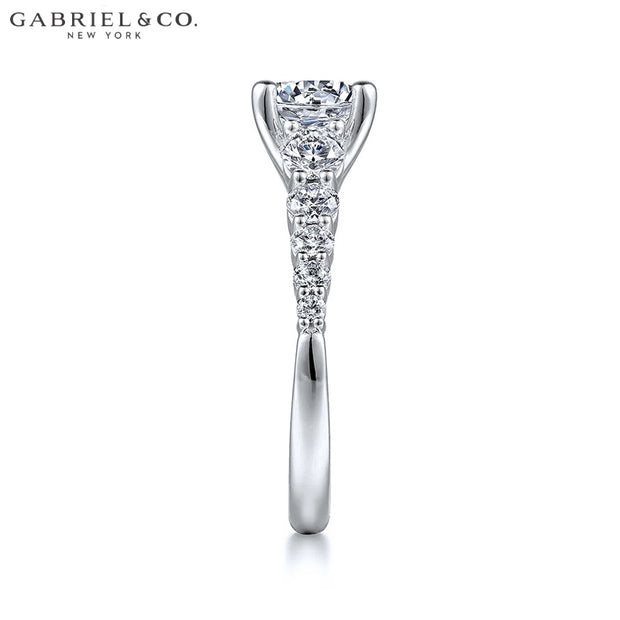 1.50ctr-3.00ctr Round Cut Lab Grown Diamond Ring