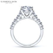 1.50ctr-3.00ctr Round Cut Lab Grown Diamond Ring