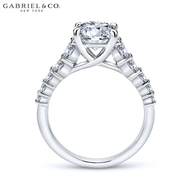 1.50ctr-3.00ctr Round Cut Lab Grown Diamond Ring