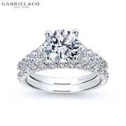 1.50ctr-3.00ctr Round Cut Lab Grown Diamond Ring