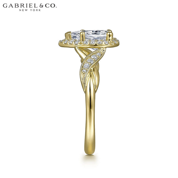 1.19ctw Pear Cut Lab Grown Diamond Ring