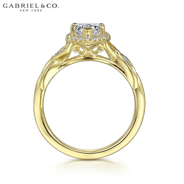 1.19ctw Pear Cut Lab Grown Diamond Ring