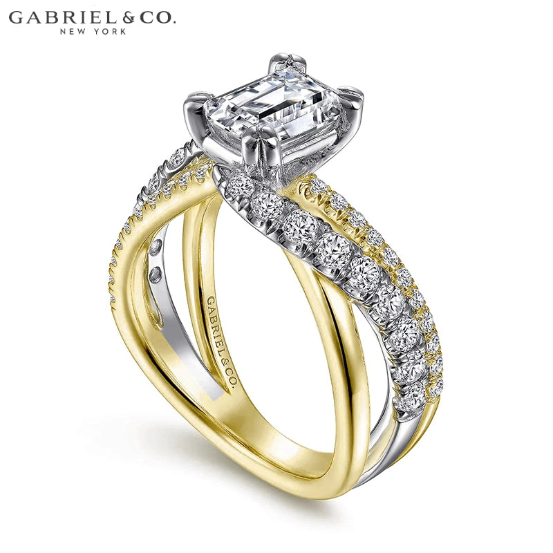 1.25ctr-2.00ctr Emerald Cut Natural Diamond Ring Tailor Made