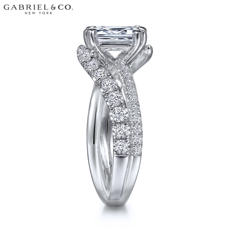 1.25ctr-2.00ctr Emerald Cut Natural Diamond Ring Tailor Made