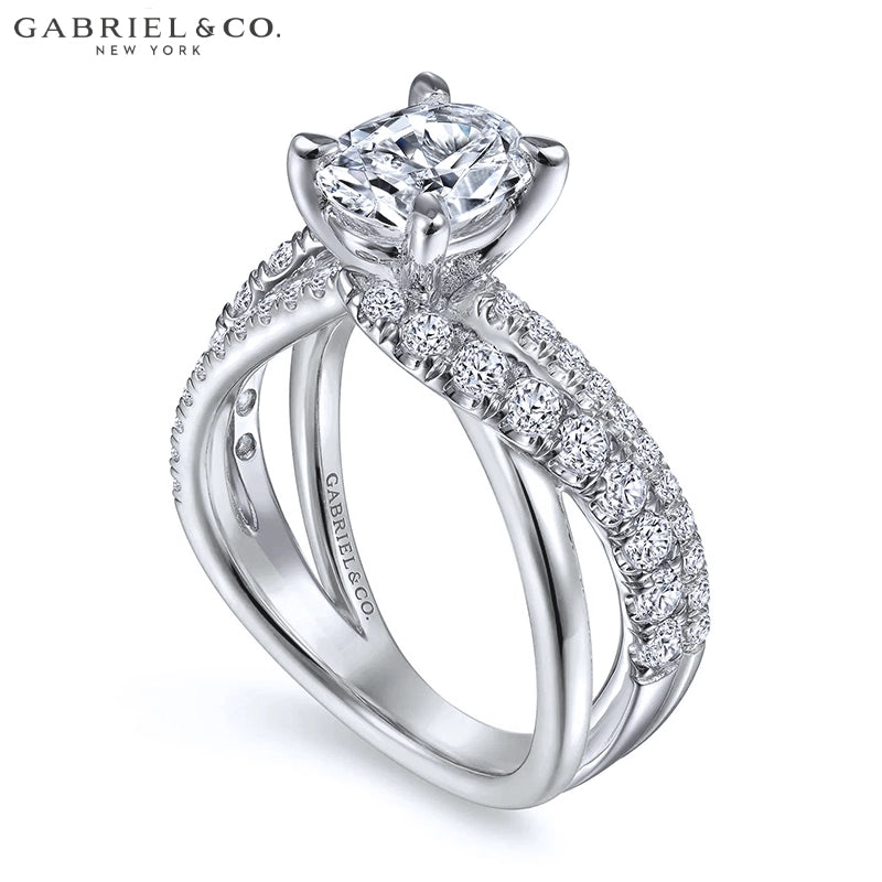1.25ctr-2.00ctr Oval Cut Natural Diamond Ring Tailor Made