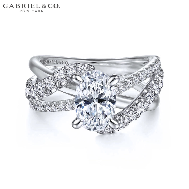1.25ctr-2.00ctr Oval Cut Natural Diamond Ring Tailor Made