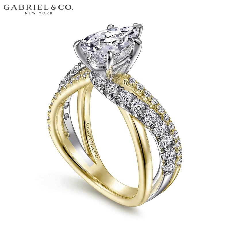 1.25ctr-2.00ctr Pear Cut Natural Diamond Ring Tailor Made