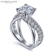 3.79ctw Round Cut Lab Grown Diamond Ring