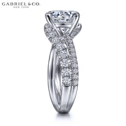 3.79ctw Round Cut Lab Grown Diamond Ring