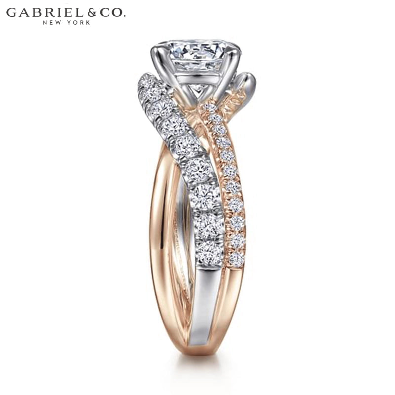 2.80ctw Round Cut Lab Grown Diamond Ring
