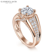 1.50ctr-3.00ctr Round Cut Lab Grown Diamond Ring