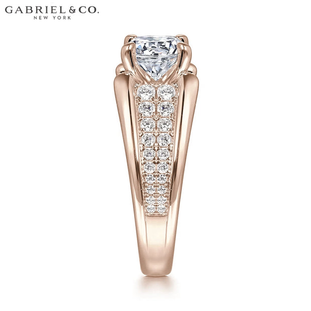 1.50ctr-3.00ctr Round Cut Lab Grown Diamond Ring