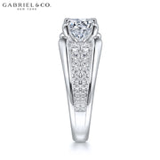 1.50ctr-3.00ctr Round Cut Lab Grown Diamond Ring