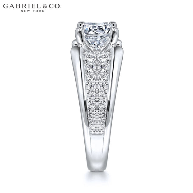 1.50ctr-3.00ctr Round Cut Lab Grown Diamond Ring