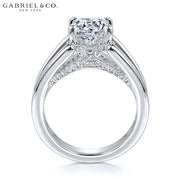 1.50ctr-3.00ctr Round Cut Lab Grown Diamond Ring