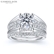 1.50ctr-3.00ctr Round Cut Lab Grown Diamond Ring