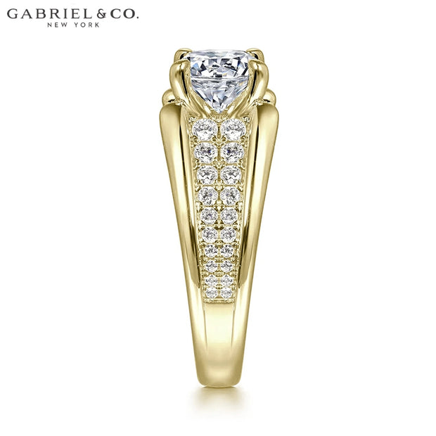 1.50ctr-3.00ctr Round Cut Lab Grown Diamond Ring