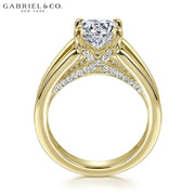 1.50ctr-3.00ctr Round Cut Lab Grown Diamond Ring