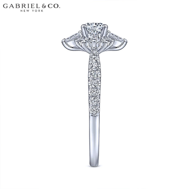 0.80ctw Round Cut Lab Grown Diamond Ring