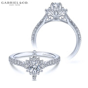 0.80cts Round Cut Lab Grown Diamond Ring