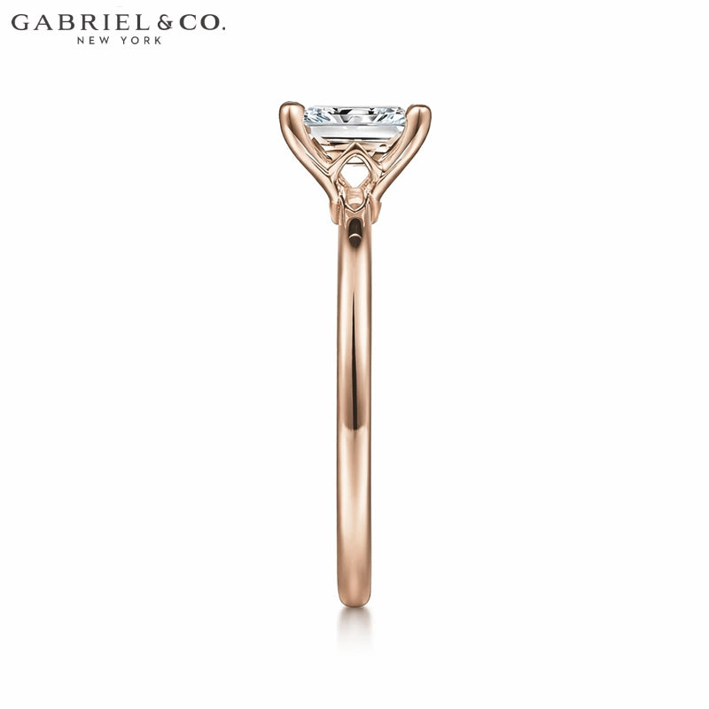 1.00ctr-2.00ctr Radiant Cut Lab Grown Diamond Ring