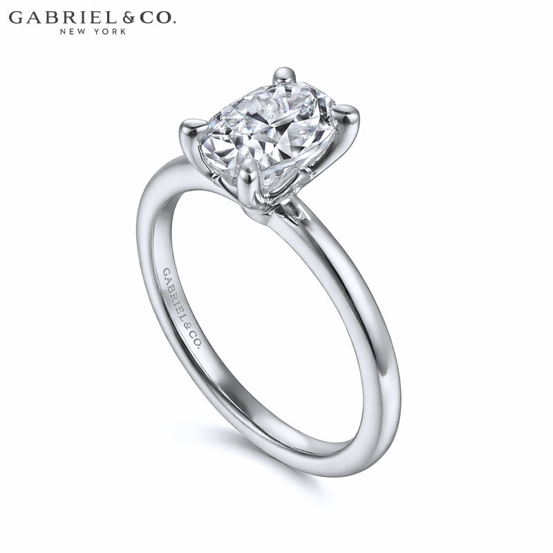 1.00ctr-2.00ctr Oval Cut Lab Grown Diamond Ring Tailor Made