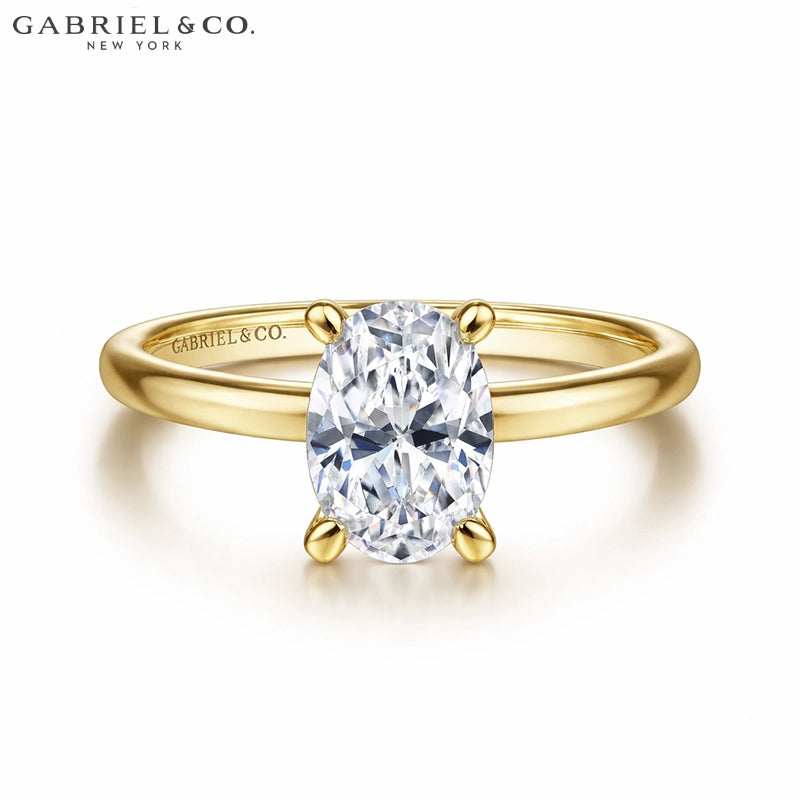 1.00ctr-2.00ctr Oval Cut Lab Grown Diamond Ring Tailor Made