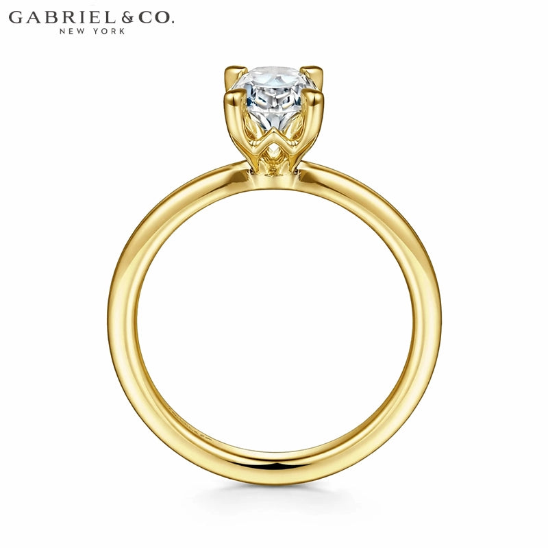 1.00ctr-2.00ctr Oval Cut Lab Grown Diamond Ring Tailor Made