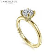 1.55ctr Round Cut Lab Grown Diamond Ring