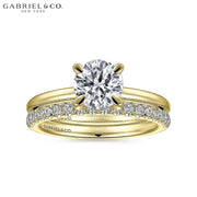 1.55ctr Round Cut Lab Grown Diamond Ring