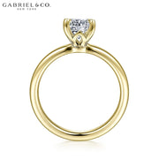 1.55ctw Round Cut Lab Grown Diamond Ring