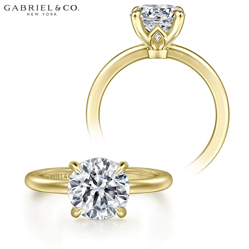 2.01ctw Round Cut Lab Grown Diamond Ring
