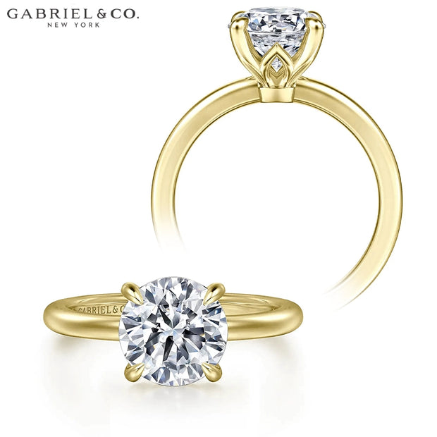 2.01ctw Round Cut Lab Grown Diamond Ring