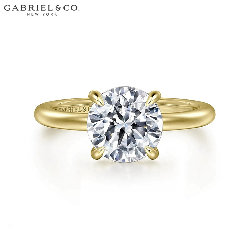 2.01ctw Round Cut Lab Grown Diamond Ring