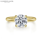 2.01ctw Round Cut Lab Grown Diamond Ring