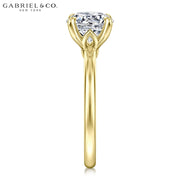 2.01ctw Round Cut Lab Grown Diamond Ring