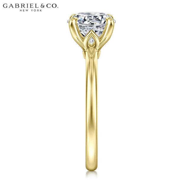 2.01ctw Round Cut Lab Grown Diamond Ring