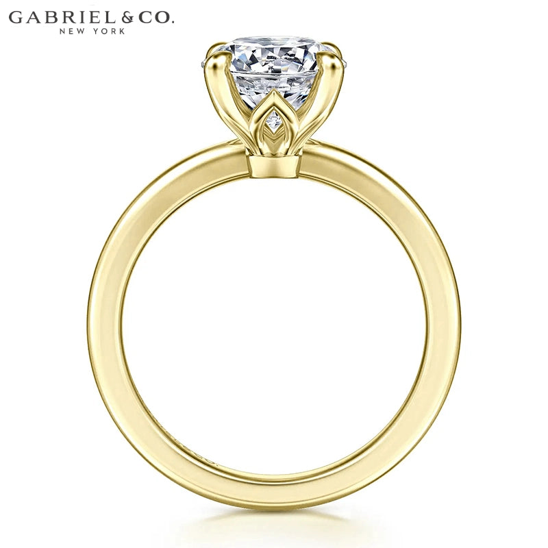 2.01ctw Round Cut Lab Grown Diamond Ring
