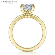 2.01ctw Round Cut Lab Grown Diamond Ring