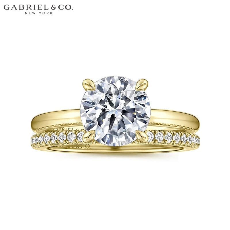 2.01ctw Round Cut Lab Grown Diamond Ring