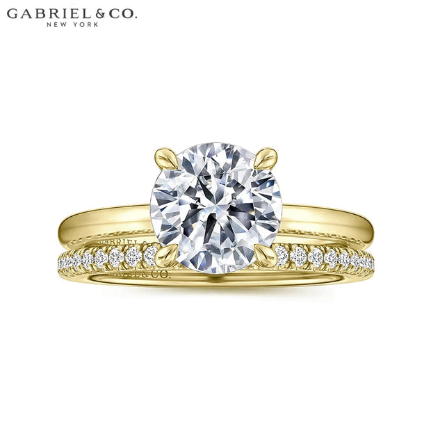 2.01ctw Round Cut Lab Grown Diamond Ring