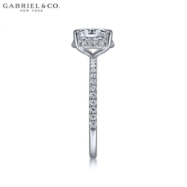 1.30ctw Oval Cut Lab Grown Diamond Ring