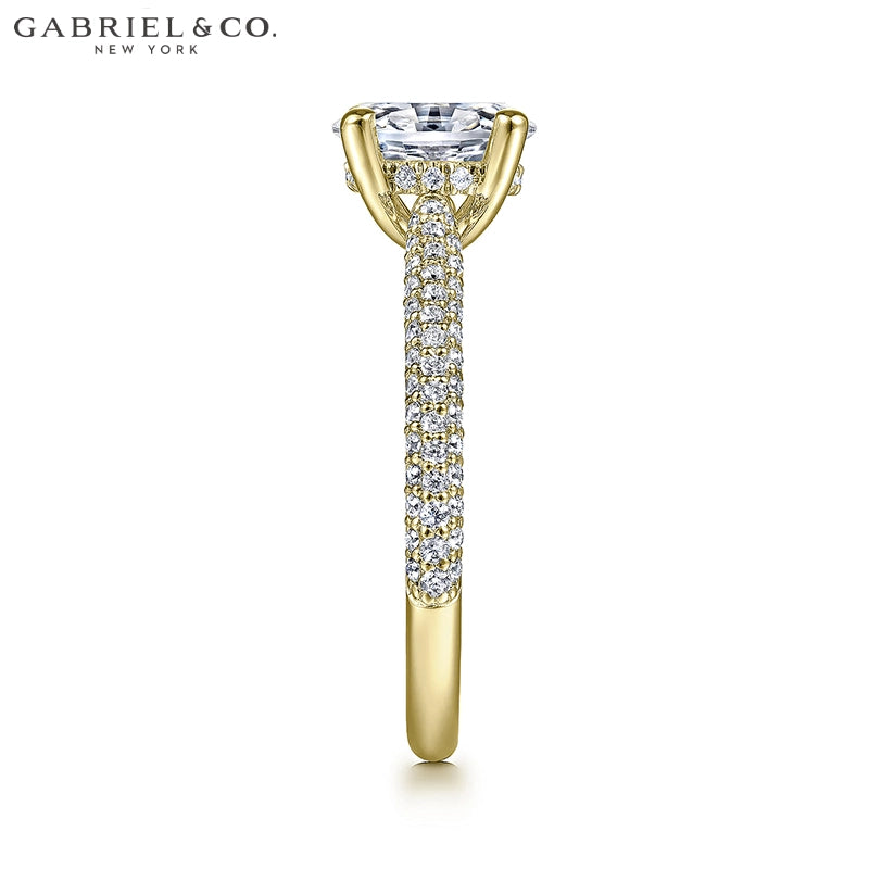 1.55ctw Oval Cut Lab Grown Diamond Ring