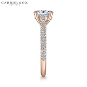 0.75ctr-3.00ctr Oval Cut Lab Grown Diamond Ring
