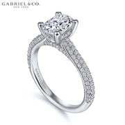 0.75ctr-3.00ctr Oval Cut Lab Grown Diamond Ring