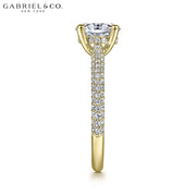 0.75ctr-3.00ctr Oval Cut Lab Grown Diamond Ring