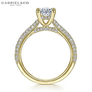 0.75ctr-3.00ctr Oval Cut Lab Grown Diamond Ring