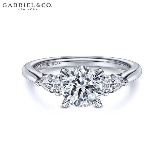 1.32ctw Round Cut Lab Grown Diamond Ring