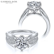 2.70cts Round Cut Lab Grown Diamond Ring