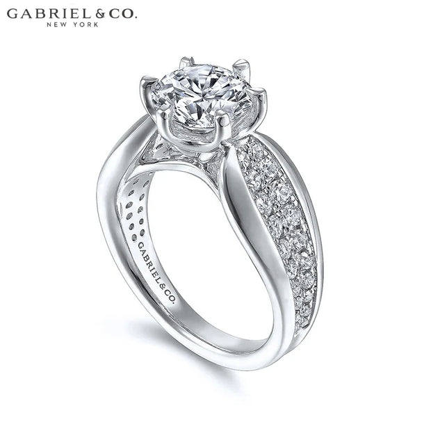 2.70cts Round Cut Lab Grown Diamond Ring